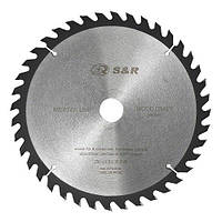 Диск пиляльний S&R Meister Wood Craft 250х30х2,6 мм 40 зуб