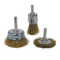 Набір щіток дротяних S & R 3 шт.