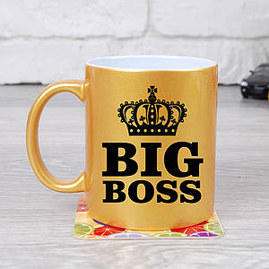 Чашка Big Boss (Gold)