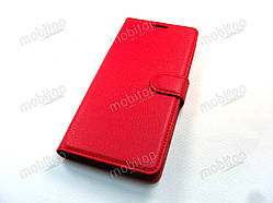 Шкіряний чохол книжка Motorola Moto E5 Plus XT1924 (червоний)