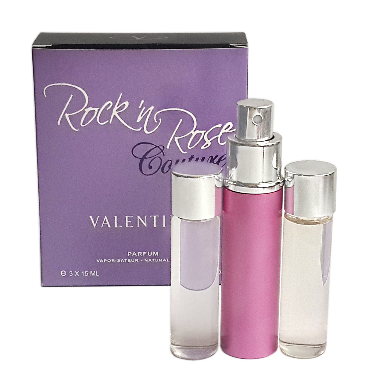 Міні парфум Valentino Rock 'N Rose Couture (Валентино Рок Ен Роуз Кутюр) 3*15 мл