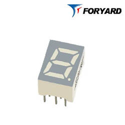 Червоний Семисегментний LED індикатор FYS-4011 BS-21 (9,7*12,9) 1-розрядний FORYARD загальний анод