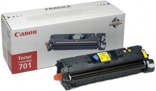 Заправка картриджа: 701Yellow жовтий для принтера: Canon LBP-5200, фото 1