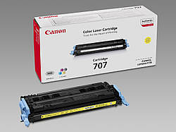 Заправка картриджа: Cartridge С-707Yellow Для принтера: Canon LBP 5000
