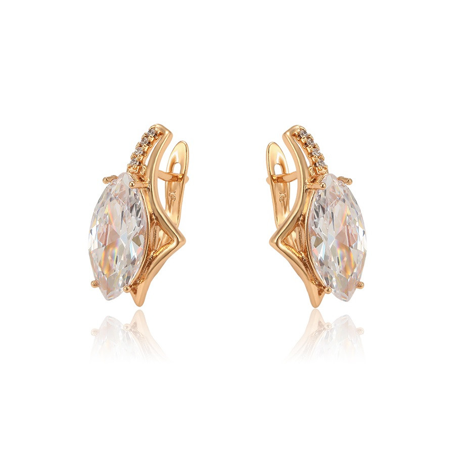 Сережки ХР Gold filled 18k