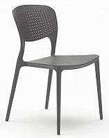 Стул пластиковый Mark, цвет серый 21 полипропилен, штабелируемые стулья