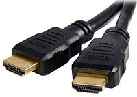 Кабель HDMI-HDMI 1м. Vers.-1,4, gold