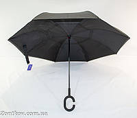 Однотонный зонтик "Smart" с обратным сложением от фирмы "SL"