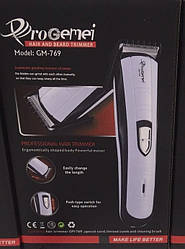 Бритва тример Progemei GM-769 для вусів і бороди, для тіла (бодигрумер)