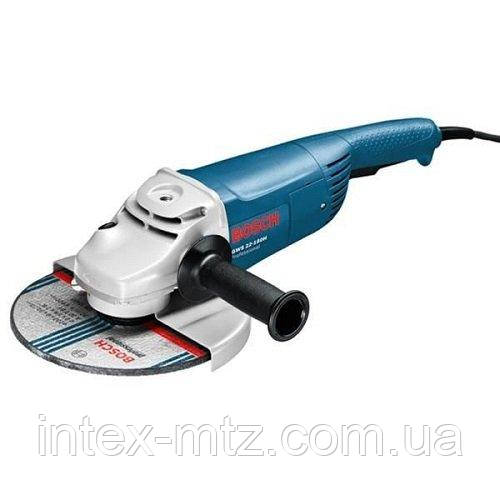 Кутова шліфувальна машина дворучна Bosch GWS 22-180 H
