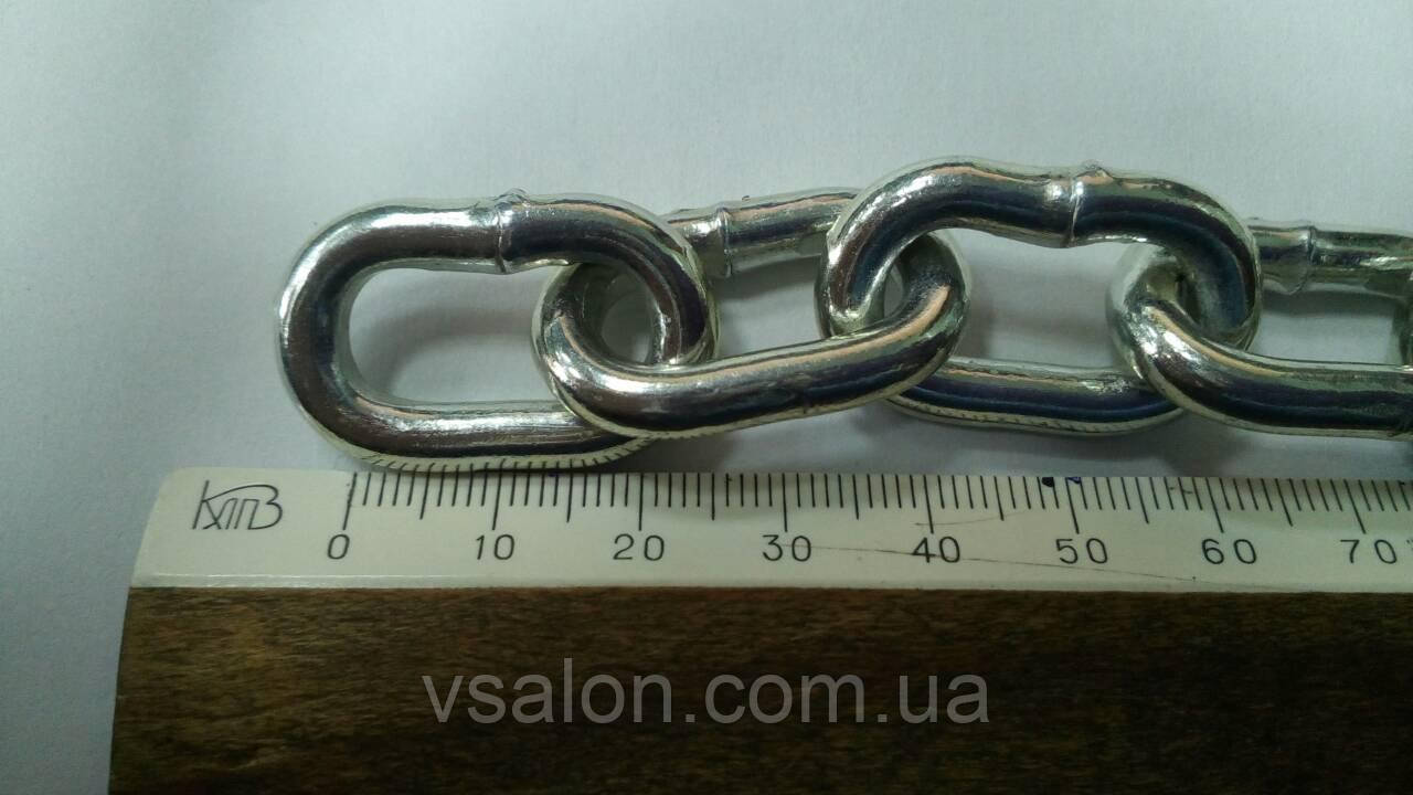 Ланцюг оцинкований 5мм, шматок 30м Туреччина, фото 1