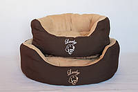 Лежак з вишитим ім'ям Вашого вихованця