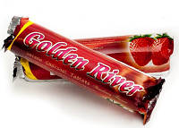 Ароматизированный уголь для кальяна Golden River Strawberry 33 мм