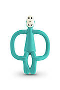 Іграшка-прорізувач Matchstick Monkey силіконовий Мавпочка Зелений 10.5 см (MM-T-008)