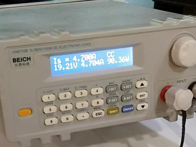 Beich CH8710B показники в кінці тесту Beich CH8710B показники в кінці тесту