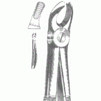 Щ-175 Щипці для видалення змійок верхньої щелепи лівої сторони No 18