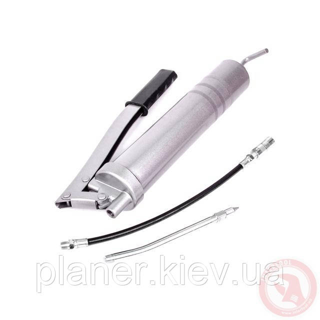 Шприц для мастила, 500 мл, дві насадки INTERTOOL HT-0063, фото 1