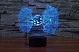 3D світильник 3D Lamp TIE-винищувач (LP-1134), фото 7