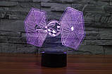 3D світильник 3D Lamp TIE-винищувач (LP-1134), фото 8