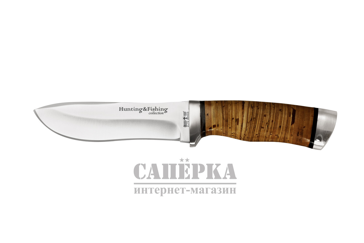 Ніж Мисливський Grandway 2264 BL. Колодка — береста