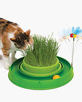 Іграшка д/кішок Catit Circuit Ball Toy with Grass Planter