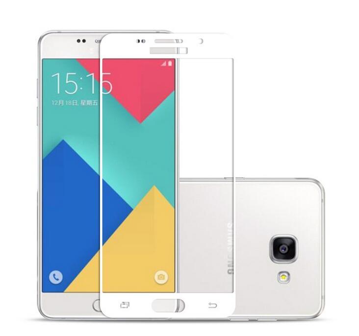 Захисне скло Mocolo для Samsung Galaxy A7 (2016) A710 Full Cover White (0.33 мм)