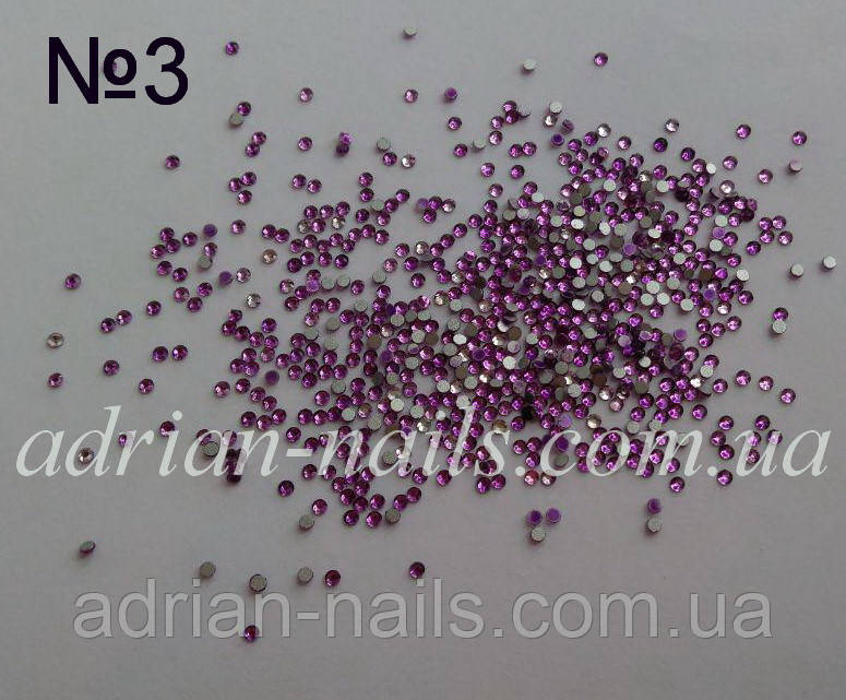 Стрази No3 1,4 мм (ss3 AB)