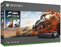 Microsoft Xbox One X 1TB Black + Forza Horizon 4 + Forza Motorsport 7