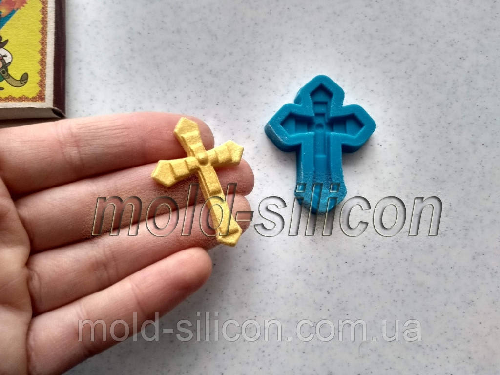 Силіконовий молд "Хрестик 7", фото 1