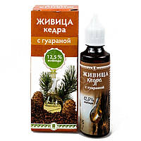 Масло кедровое «Живица кедра 12%» с гуараной Арго (обмен веществ, физическая, умственная работоспособность)