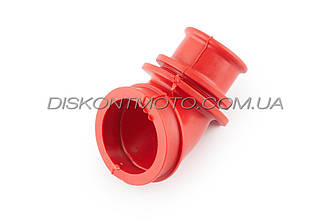 Патрубок повітряного фільтра Suzuki LETS (червоний) KOMATCU
