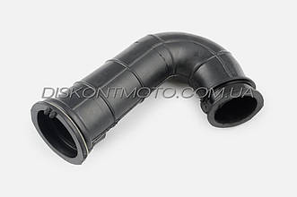 Патрубок повітряного фільтра 2T ТB50 (ланцюговий), Suzuki RUN (чорний) KOMATCU