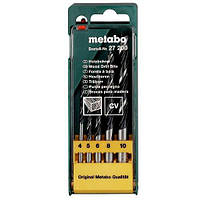 Набір свердел по дереву Metabo 5 пр.