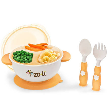 Набір посуду Zoli Stuck Колір — Жовтогарячий, фото 2