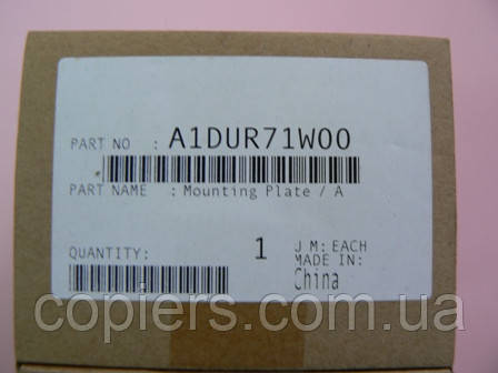 Fuser Thermistor Sensor TH4 & Mounting Plate Assembly Bizhub C5500/c6500, A1DUR71W00, A03UR73400, фото 1