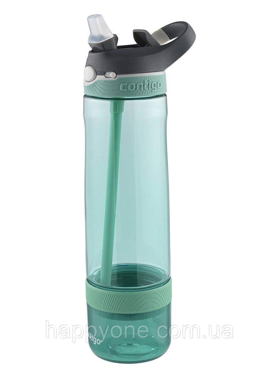 Пляшка з відсіком для фруктів Contigo Ashland Infuser Greyed Jade (770 мл), фото 1