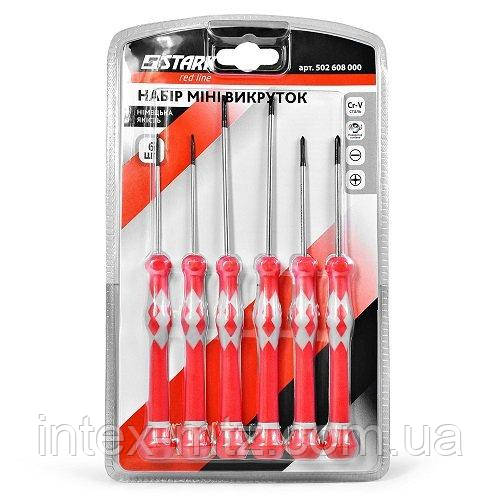 Набір викруток Stark 6 шт міні, фото 1