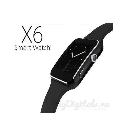 Розумний годинник Smart Watch X6 Black