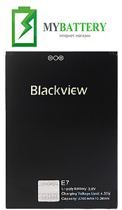 Оригінальний акумулятор АКБ (Барарея) для Blackview E7/E7s 2700mAh 3.8V