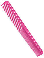 Расческа для стрижки Y.S.Park 339 Cutting Comb Pink 180 мм YS-339