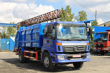 Прессовальный сміттєвоз 14 м3 KGB-140 КОБАЛЬТ з задньої механічної завантаженням на шасі FOTON DAIMLER