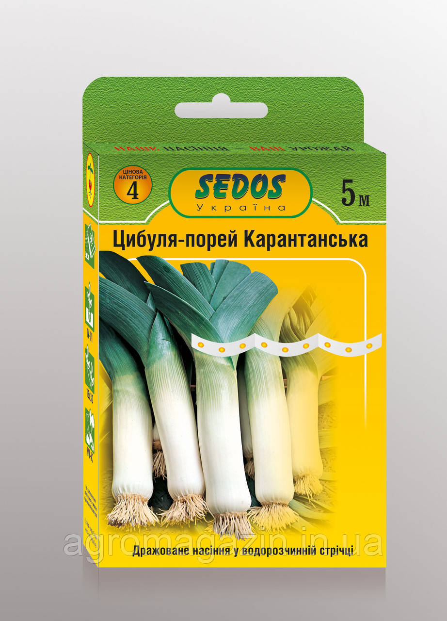Лук-порей "Карантанський" (стрічка, 5 м)