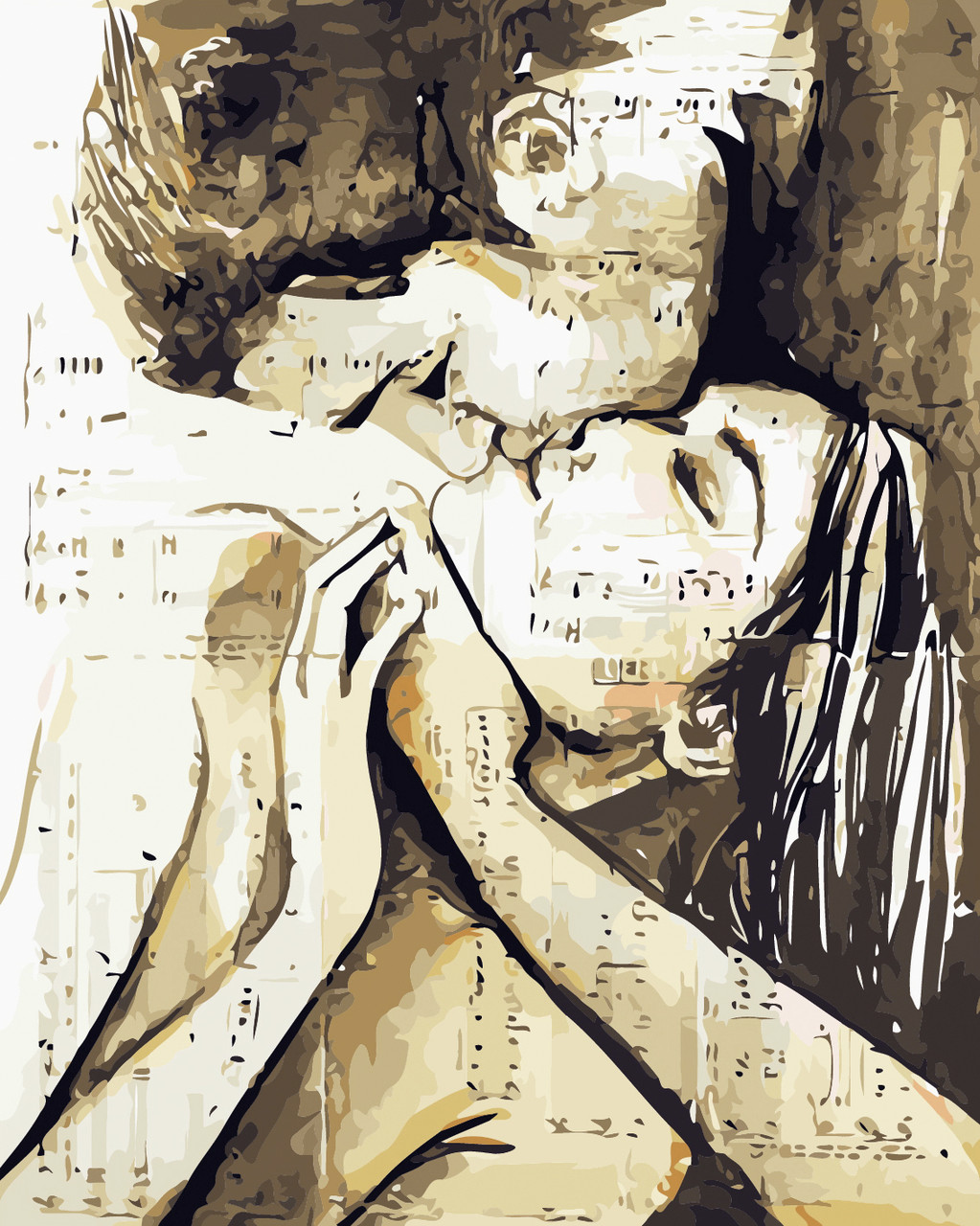 Художній творчий набір, картина за номерами Пісня любові, 40x50 см, «Art Story» (AS0431)