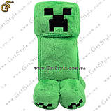 Плюшевий Крипер з Minecraft — "Creeper" — 32 см. Оригінал, фото 3