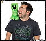 Плюшевий Крипер з Minecraft — "Creeper" — 32 см. Оригінал, фото 5