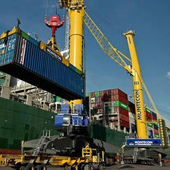 Мобільний портовий кран LHM 800 Німеччина