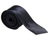 Краватка чоловіча чорна, фото 2