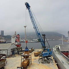 Мобільний портовий кран LHM 120 Німеччина