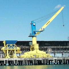 Пересувний вантажний портовий кран Liebherr TCC 350R Німеччина