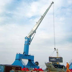 Пересувний вантажний портовий кран Liebherr TCC 280 Німеччина